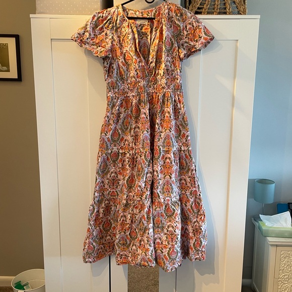 Anthropologie Somerset Floral Multicolor Dress - Picture 3 of 7